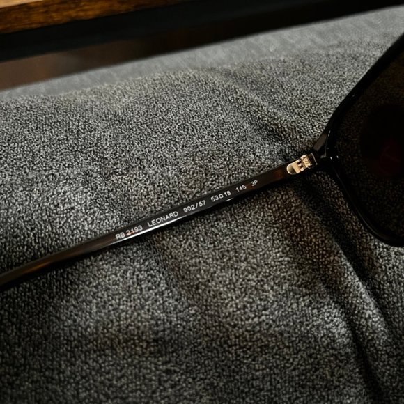 Ray-Ban Leonard polarized sunglasses (RB2193). Tortoise frame/brown lenses